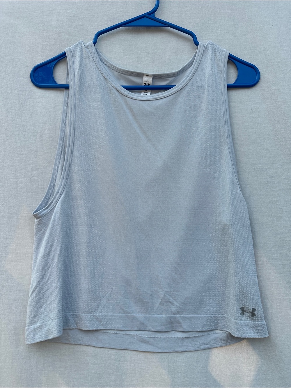 Under Armour Women's Light grey Sleeveless Performance Tank